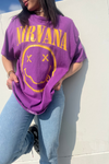 Nirvana Oversized Tee - Her Crew