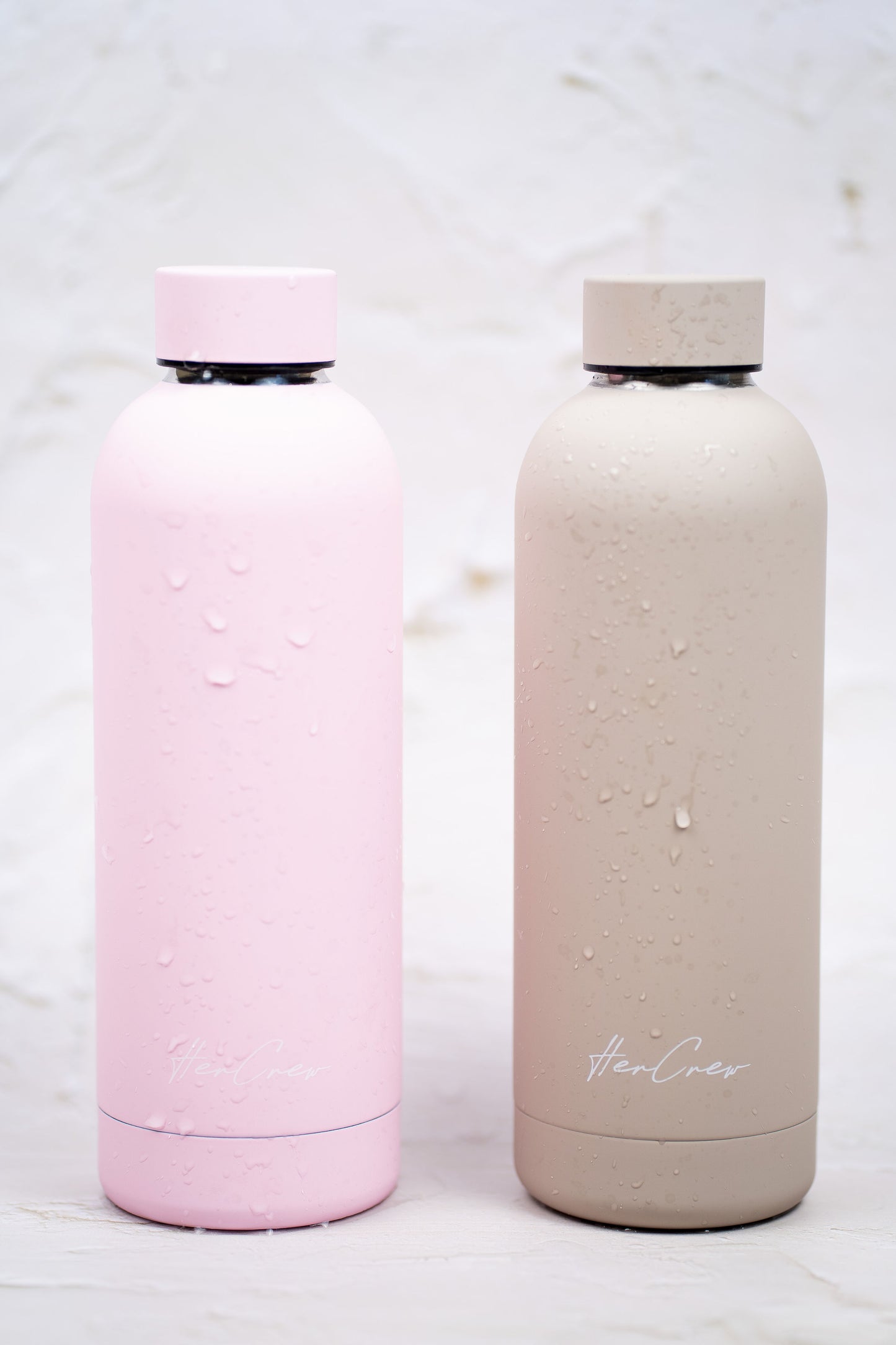 HC Soft Touch Water Bottle - Her Crew