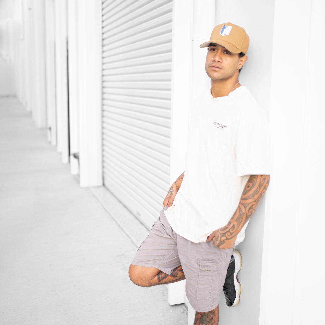Tan Snapback Cap - Her Crew